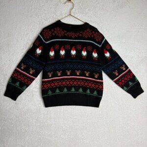 Zara Kids size M Ugly Christmas Sweater Holiday Party Fun Artsy